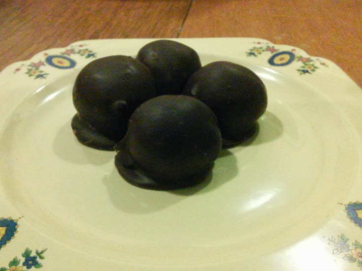 chocolate peanutbutter balls